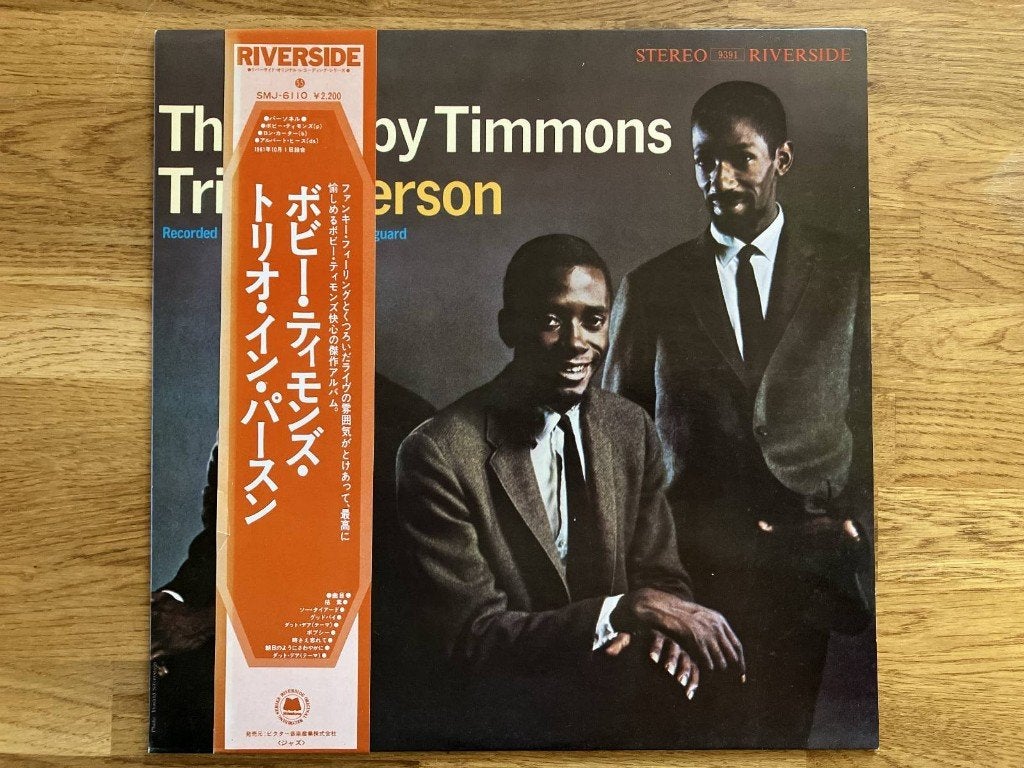 The Bobby Timmons Trio / In Person - Recorded 'Live' At Th, Ophalen of Verzenden, Zo goed als nieuw