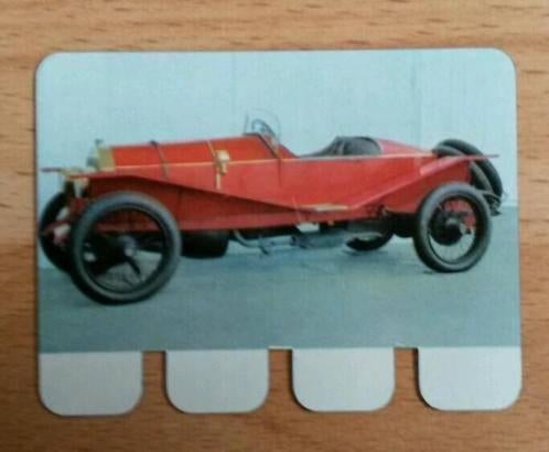 Nr. 41 Spa course 1912 (metaal plaatje) Oldtimer, Ophalen of Verzenden, Gebruikt, Auto's