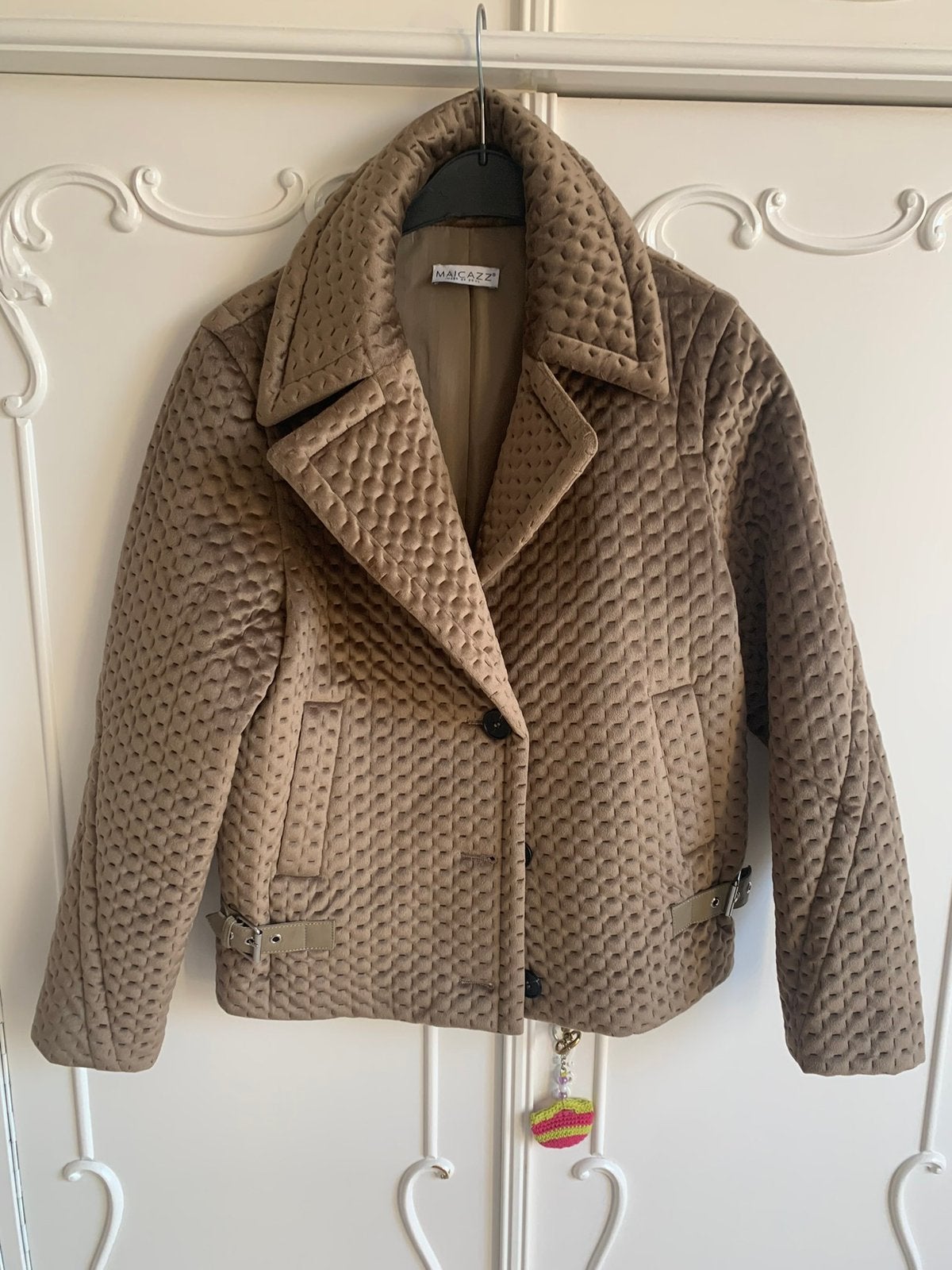 Nieuw bruine jas merk Maicazz maat 36, Ophalen of Verzenden, Nieuw, Maat 36 (S), Bruin