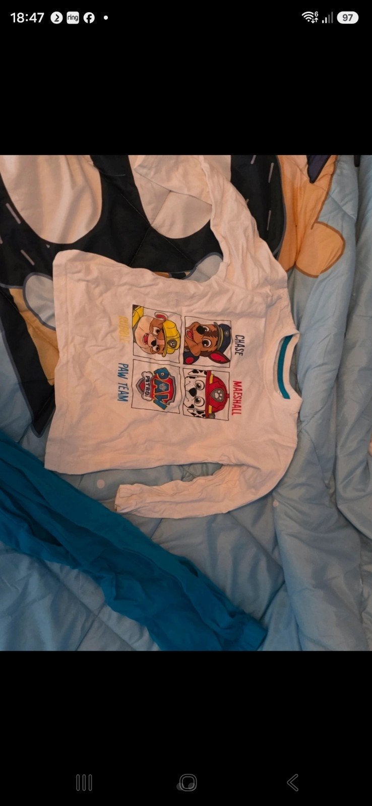 Paw Patrol Pyjama - Zo goed als nieuw, Ophalen of Verzenden, Zo goed als nieuw, Paw Patrol, Jongen of Meisje