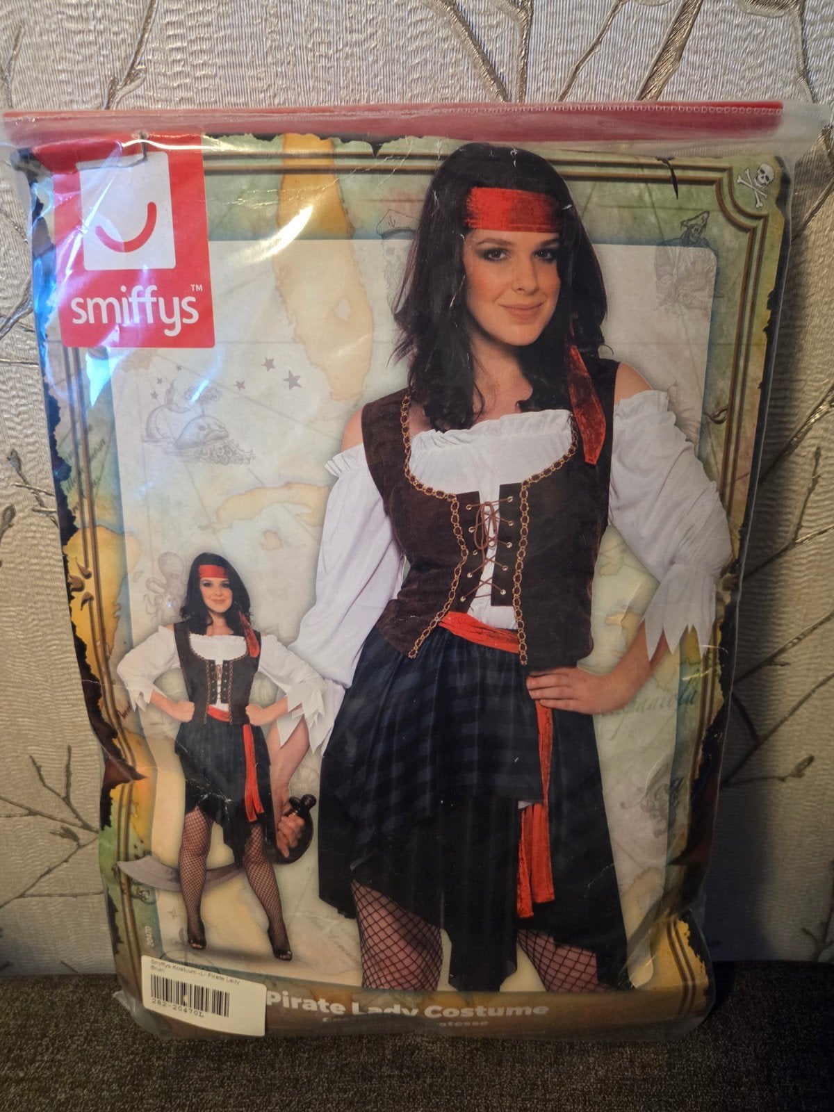 Smiffys Piraten Lady Kostuum Maat L, Ophalen of Verzenden, Kleding, Smiffys, Maat 42/44 (L)