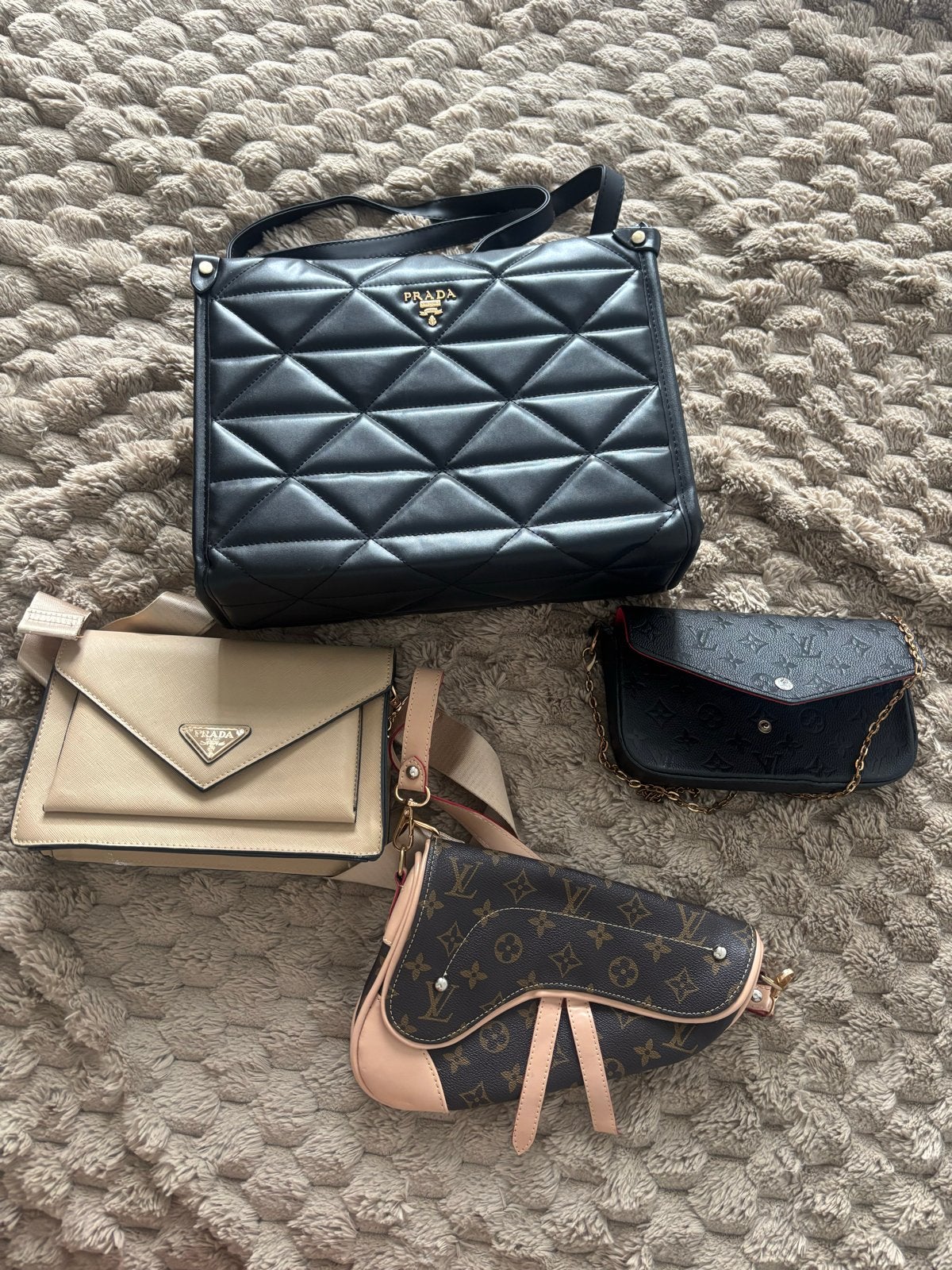 Diverse collectie designer tassen, Ophalen of Verzenden, Gebruikt, Overige kleuren, Overige typen