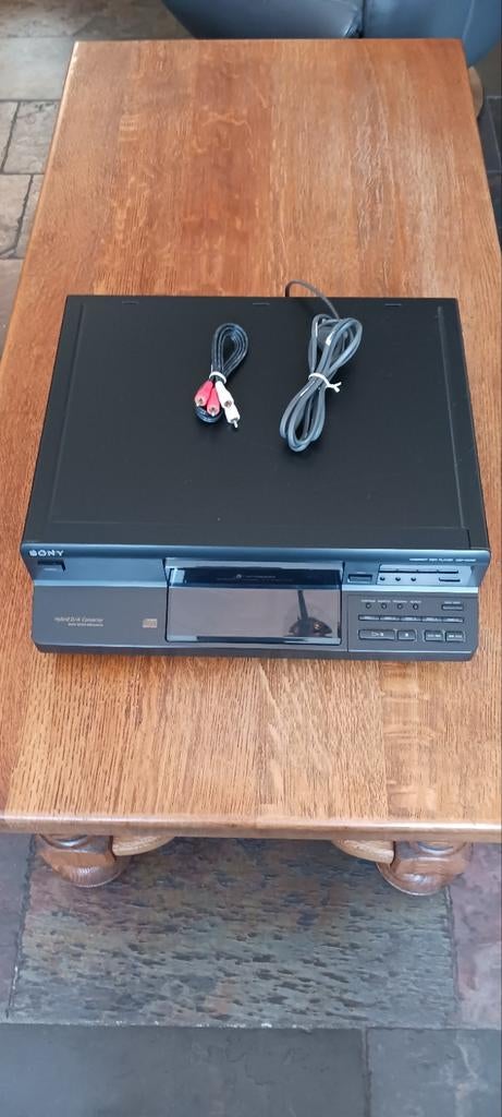SONY COMPACT DISC PLAYER CDP - CE105  5 VOUDIGE  CD'S SPELER, Ophalen of Verzenden, Sony