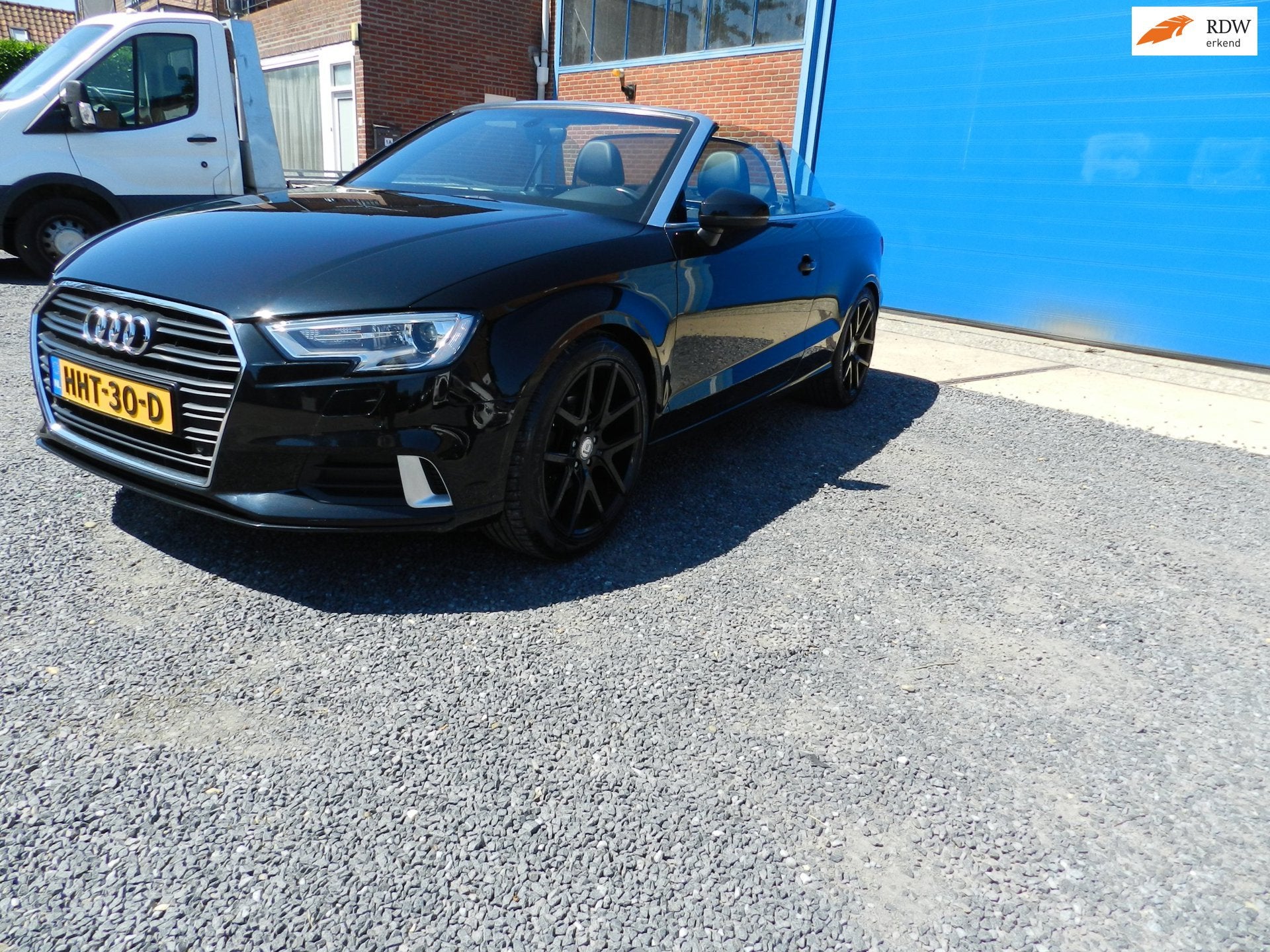 Audi A3 CABRIOLET 1.5 TFSI CoD Design Pro Line Plus, Auto's, 4 cilinders, Leder en Stof, Zwart, Bedrijf
