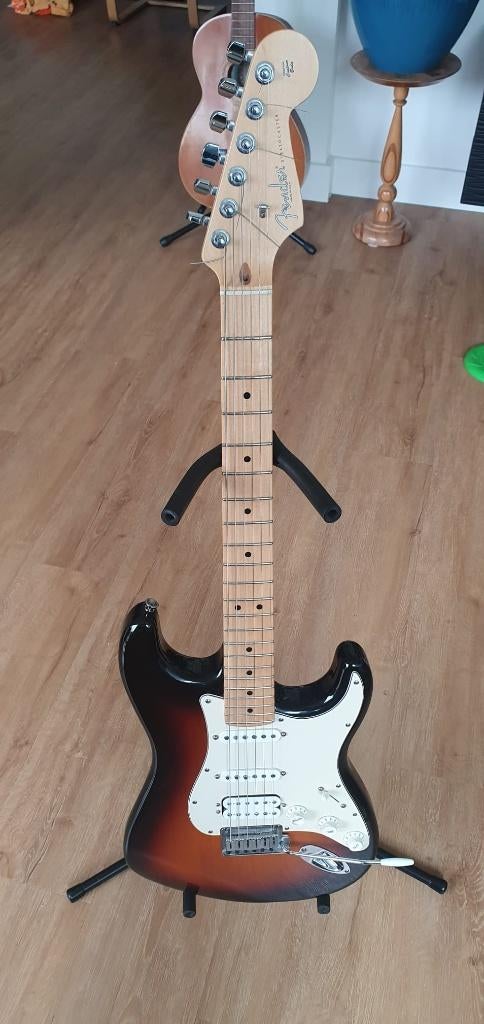 Fender American Series Stratocaster HSS bj 2007 incl. koffer, Ophalen, Zo goed als nieuw, Solid body, Fender