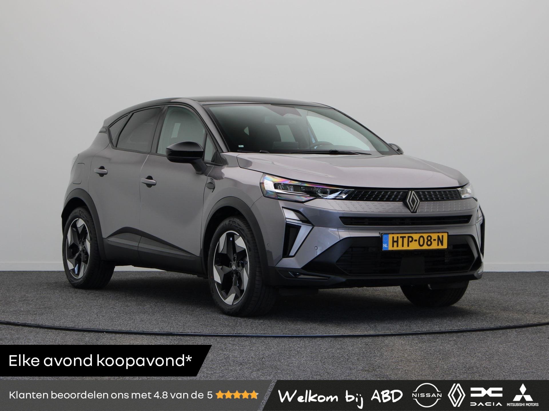 Renault Captur E-Tech full hybrid 145pk techno | Navigatie |, Auto's, 1345 kg, Gebruikt, Parkeersensor, Leder en Stof