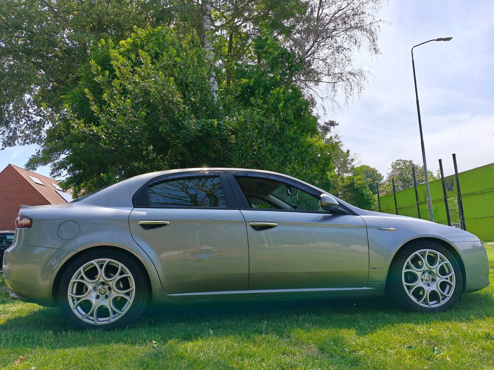 Alfa Romeo 159 2.2 JTS 2007 Grijs, Auto's, Alfa Romeo, Voorwielaandrijving, Zwart, 4 cilinders, 1465 kg
