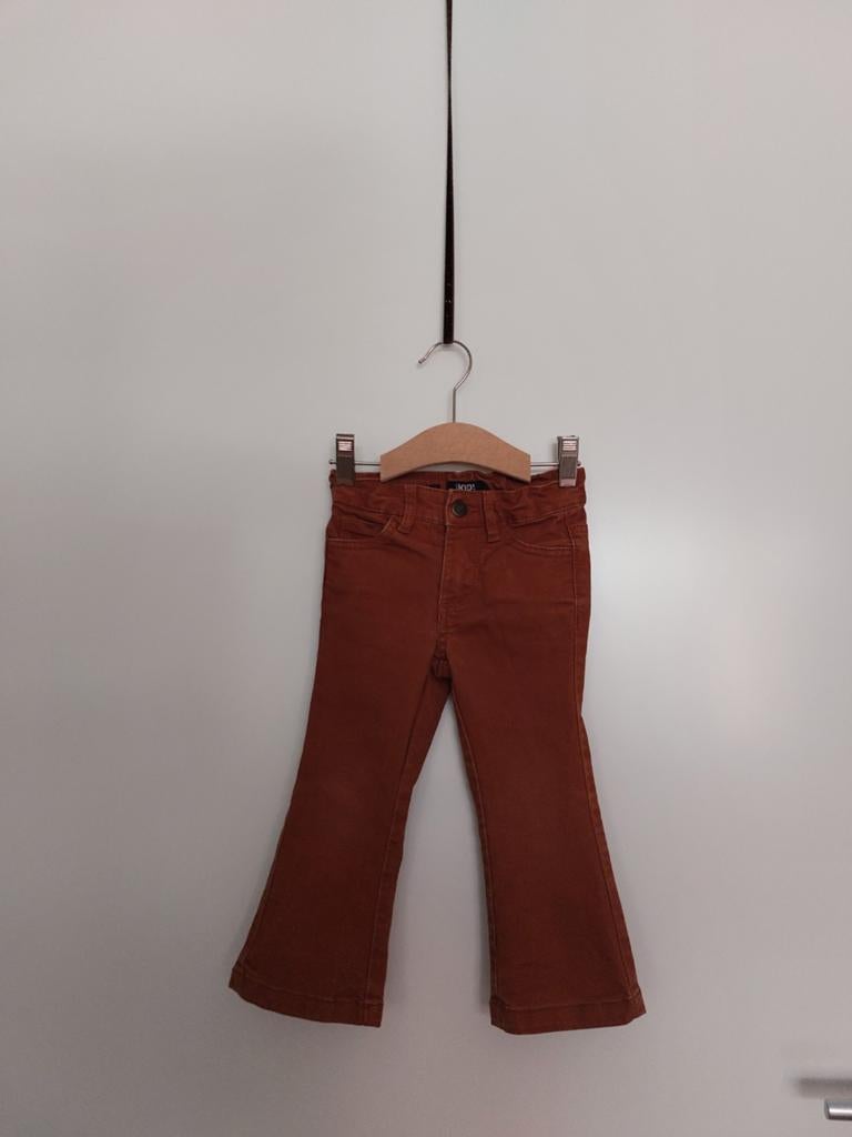 Europe kids flared broek maat 98 z.g.a.n., Kinderen en Baby's, Kinderkleding | Maat 98, Zo goed als nieuw, Meisje, Broek, Ophalen of Verzenden