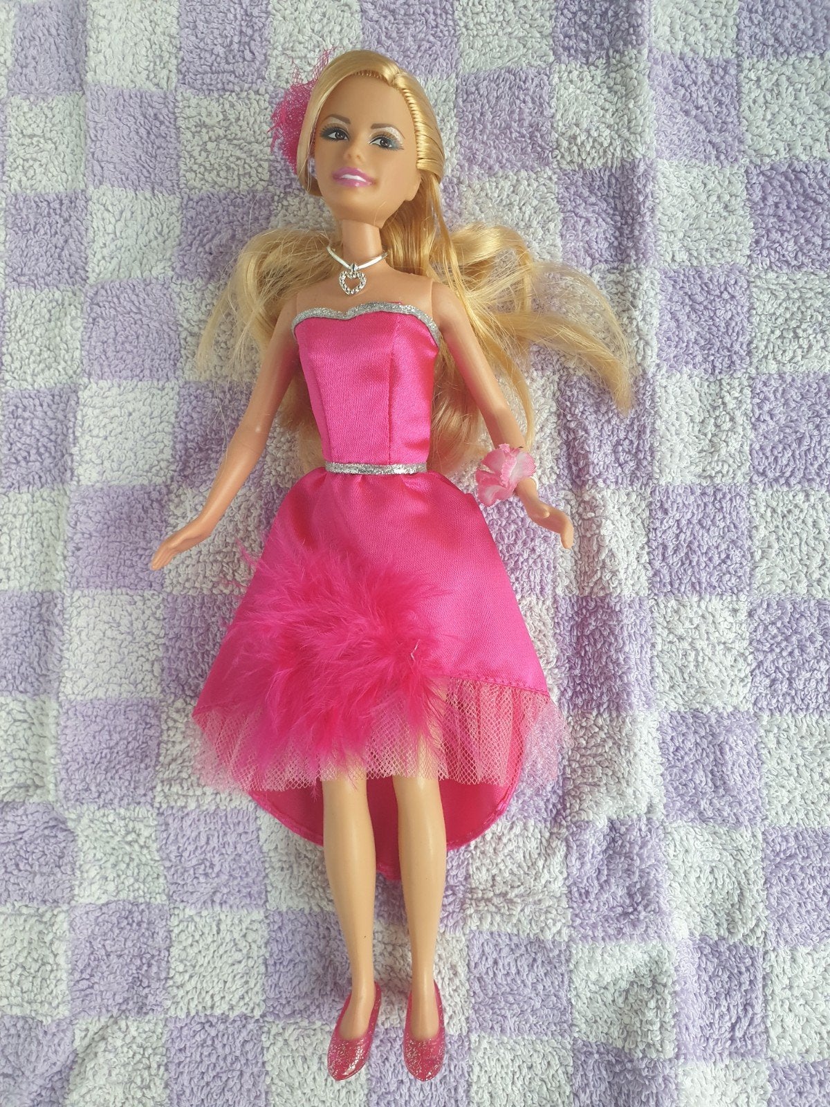 Mattel high school musical 3 Sharpay Evans prompop, Ophalen of Verzenden, Zo goed als nieuw, Pop