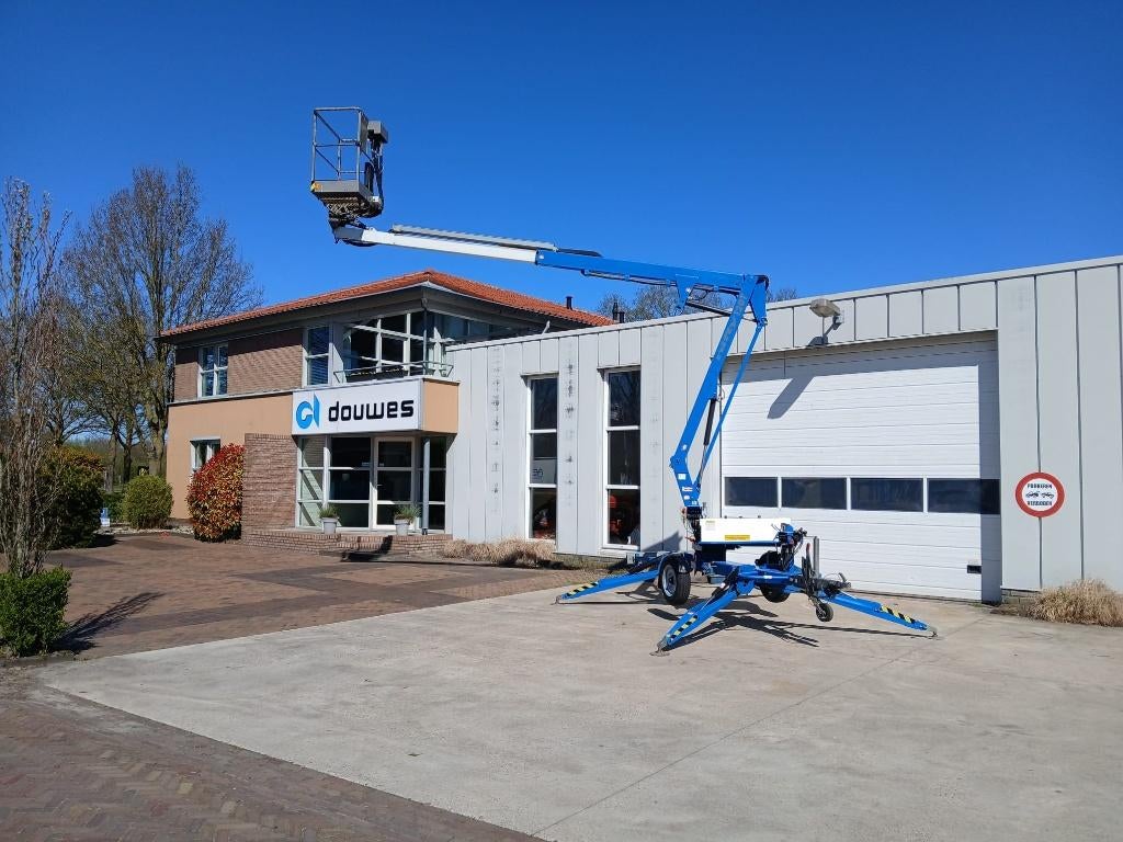 Aanhangerhoogwerker 12,2 m Niftlift 120TE elektrisch, Zakelijke goederen, Machines en Bouw | Liften, Steigers en Ladders, Ophalen