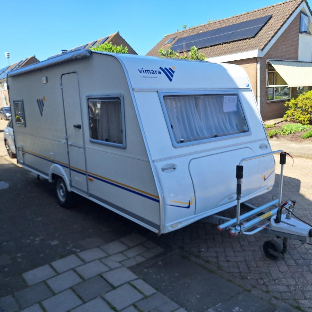 zeer schone knaus vimara 450 TF, Kachel, Rondzit, Hefbed, Particulier