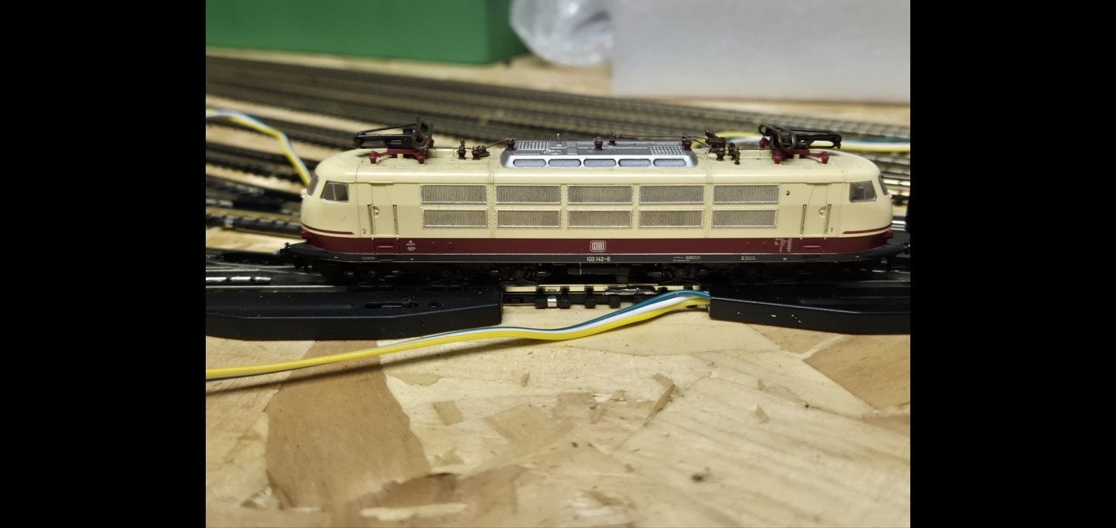 TEE set, Elok 103 met 3 wagons, Ophalen, Gelijkstroom, Trix, NS