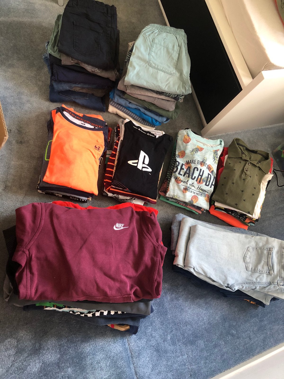 Groot jongens kledingpakket maat 158, Ophalen, Gebruikt, Maat 158