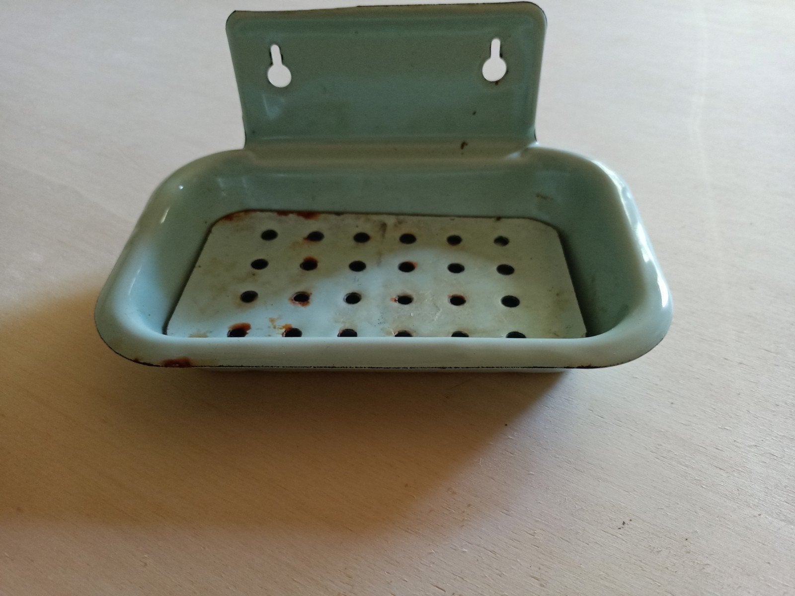 Vintage geëmailleerd zeepbakje, Antiek en Kunst, Antiek | Emaille, Ophalen of Verzenden