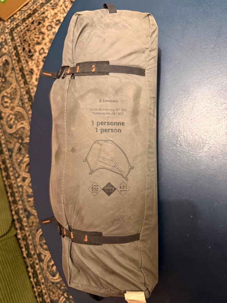 Decathlon MT900 koepeltent 1 persoon, Ophalen of Verzenden, Gebruikt