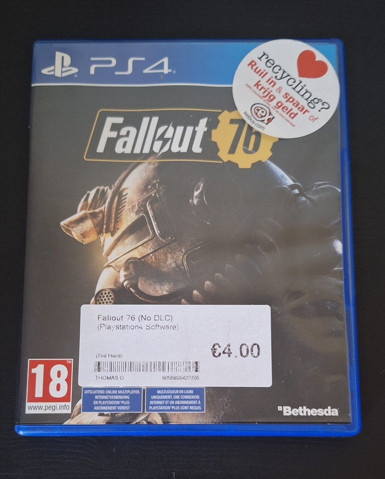 Fallout 76, Online, Gebruikt, Vanaf 18 jaar, Ophalen of Verzenden