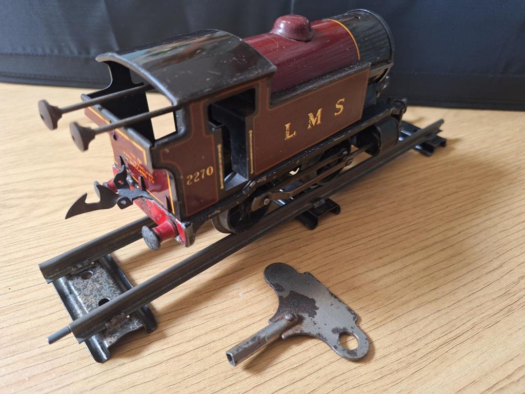 Hornby opwindtrein, Ophalen of Verzenden, Gebruikt, Gelijkstroom, Overige merken