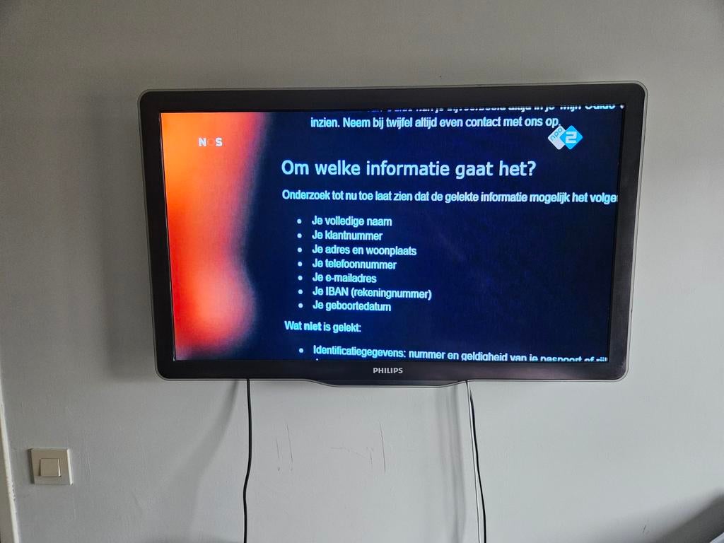 Philips TV - Goede staat, diverse aansluitingen, Audio, Tv en Foto, Televisies, Ophalen, Philips, Gebruikt, 50 Hz