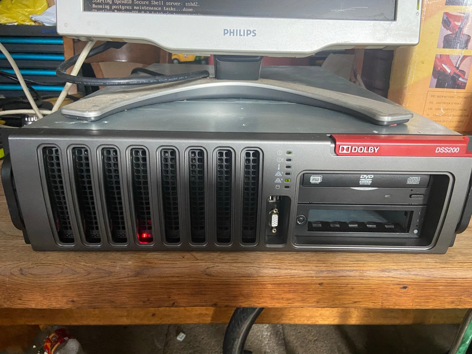 Dolby DSS200 Digitale Cinema Server, Ophalen of Verzenden, Gebruikt, Video