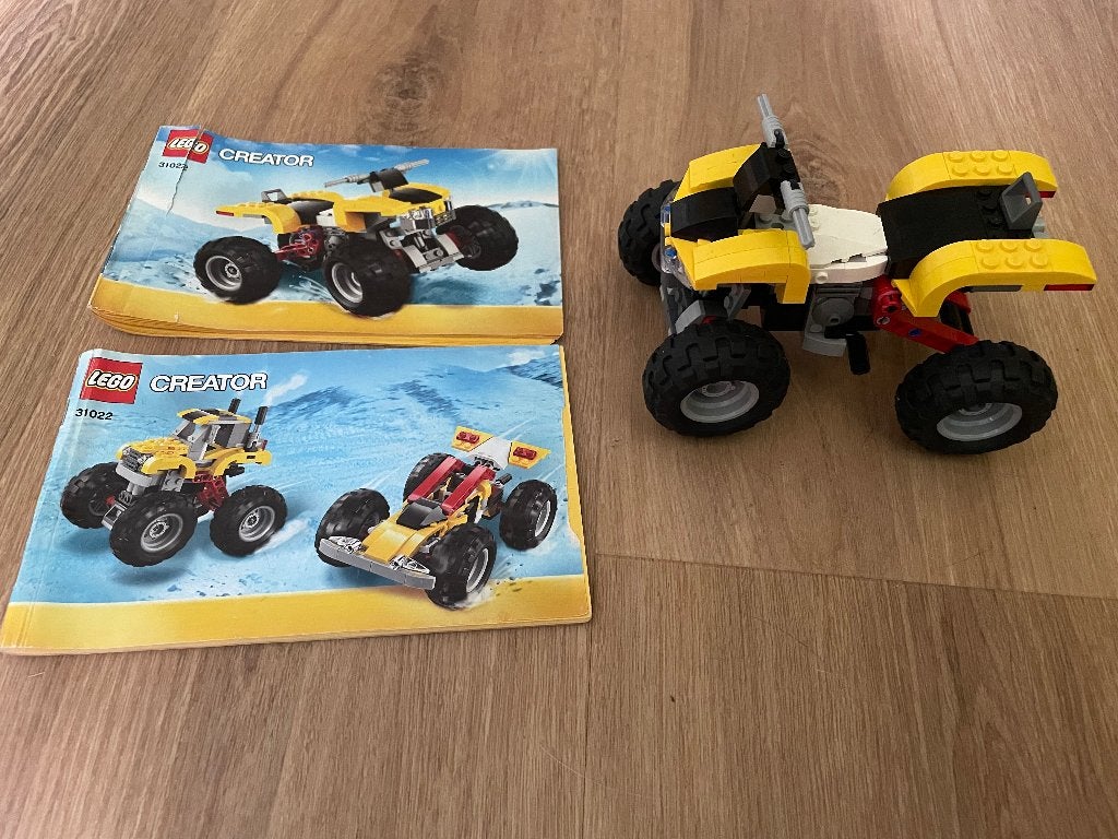 LEGO set #31022 'Turbo Quad', Gebruikt, Lego, Compleet, Ophalen of Verzenden