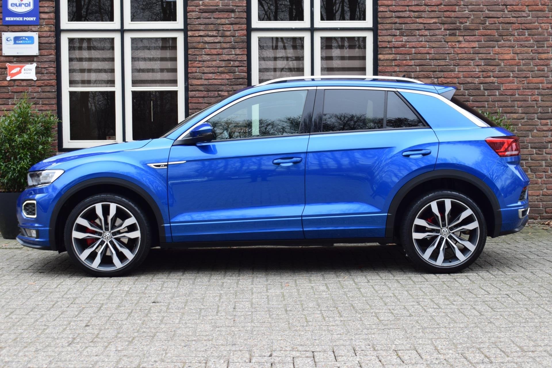 Volkswagen T-Roc 1.5 TSI DSG Aut. R Line Sport Carplay | PDC, Auto's, Volkswagen, 4 cilinders, Blauw, Origineel Nederlands, Bedrijf