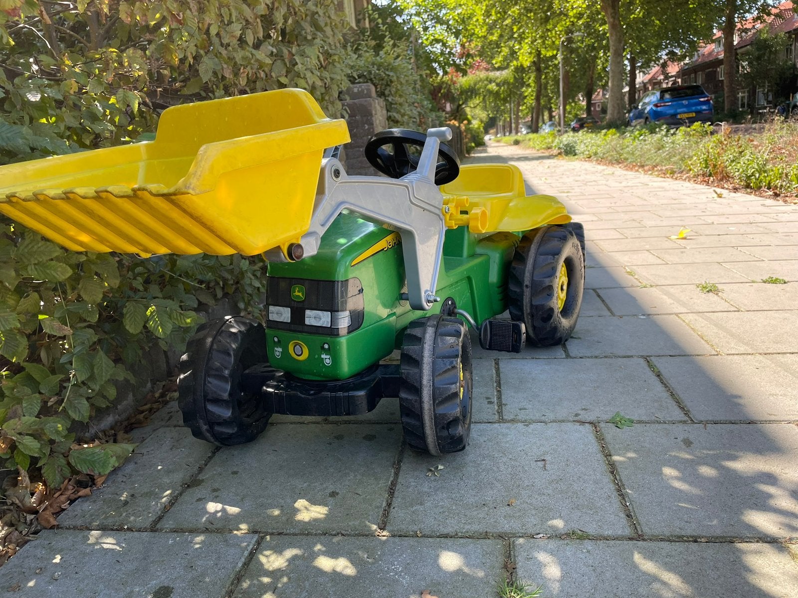 Speeltracktor met voorlader, Ophalen, Gebruikt, Overige merken, Met kar of aanhanger