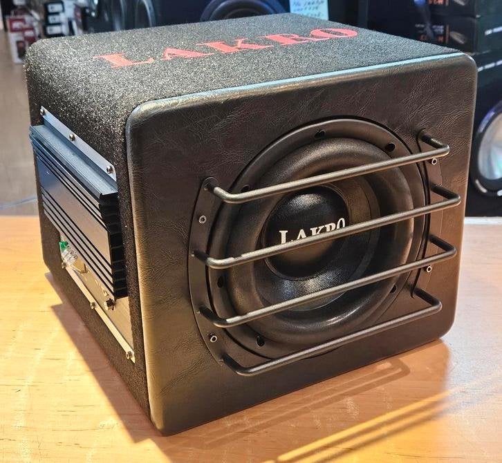 LAKRO active subwoofers 1800watt (kabelset gratis), Auto diversen, Autospeakers, Niet ingevuld, Niet ingevuld, Nieuw, Ophalen of Verzenden