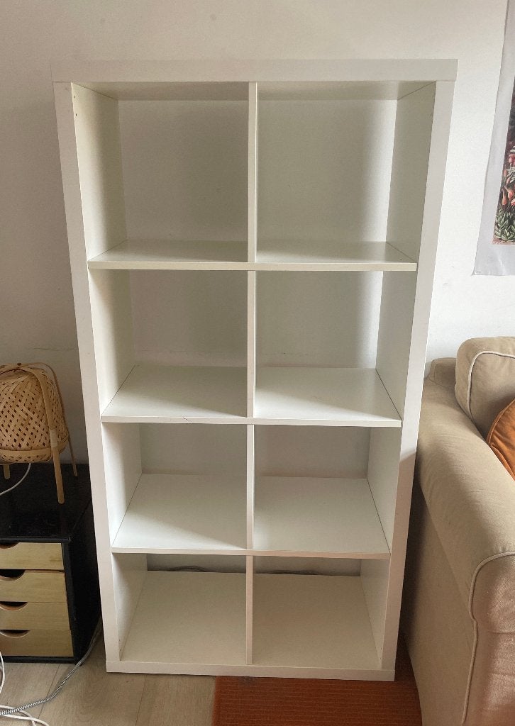 Kast - Ikea, wit, Ophalen, Met plank(en), Gebruikt, 100 tot 150 cm