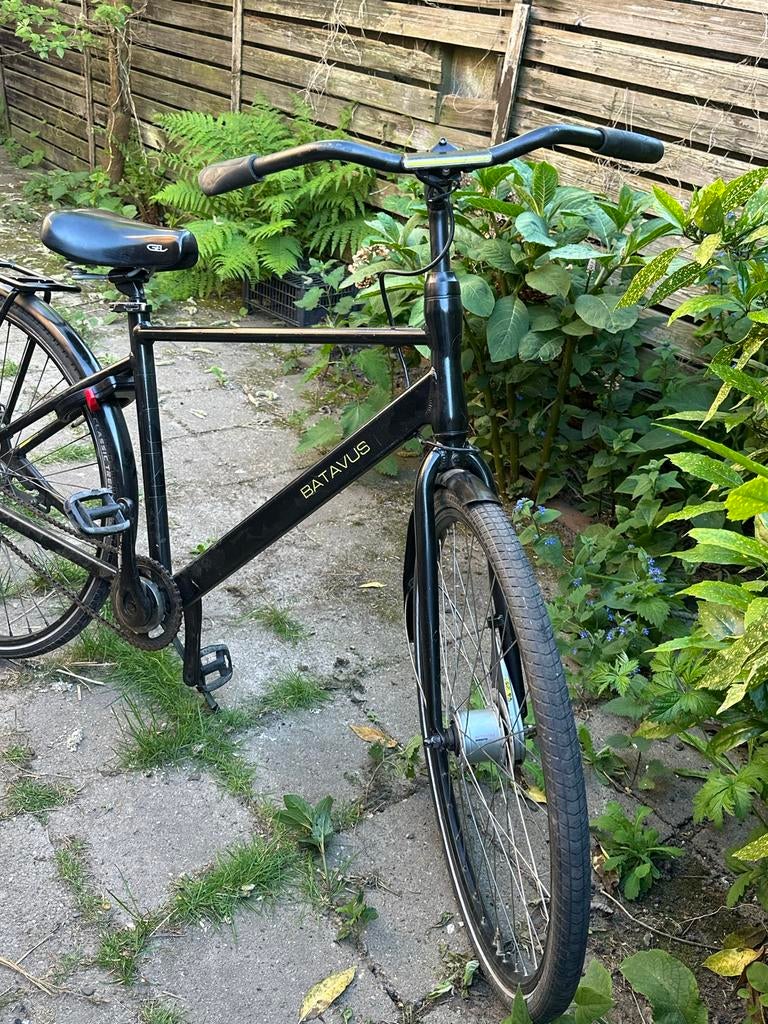 Batavus stadsfiets - Zwart, nette staat, Ophalen, Terugtraprem, Gebruikt, Batavus