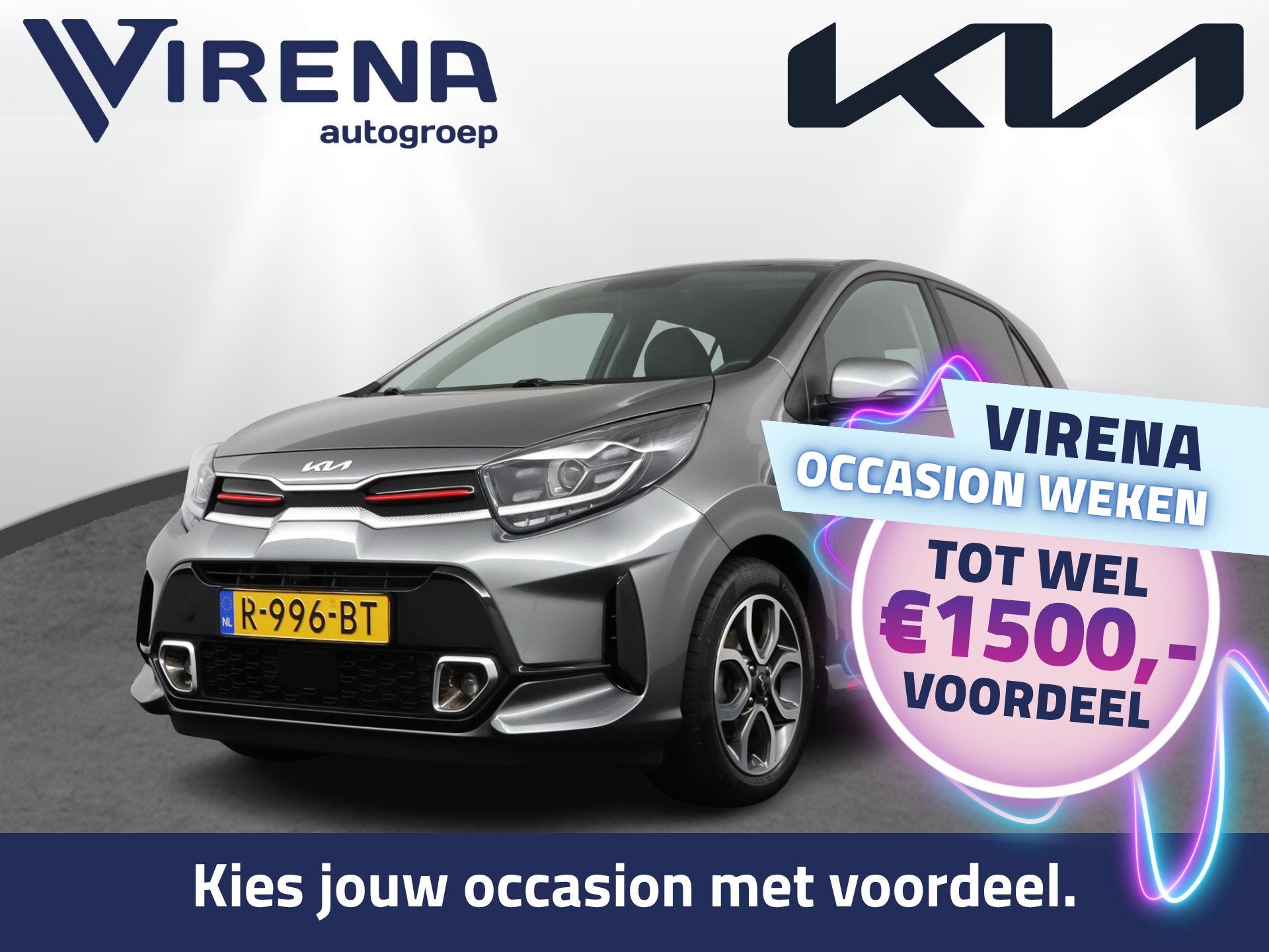 Kia Picanto 1.0 DPi GT-Line - Fietsendragerhaak - Climate Co