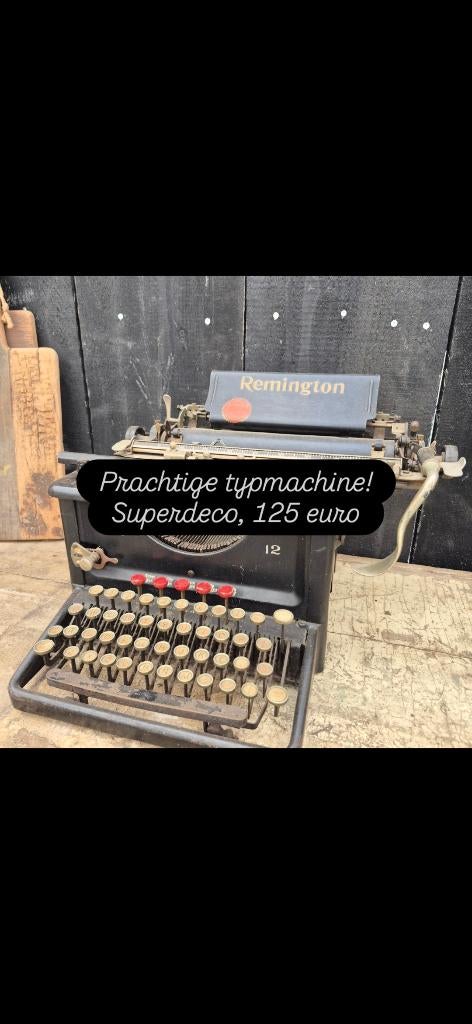 Remington typmachine, Diversen, Typemachines, Ophalen, Gebruikt