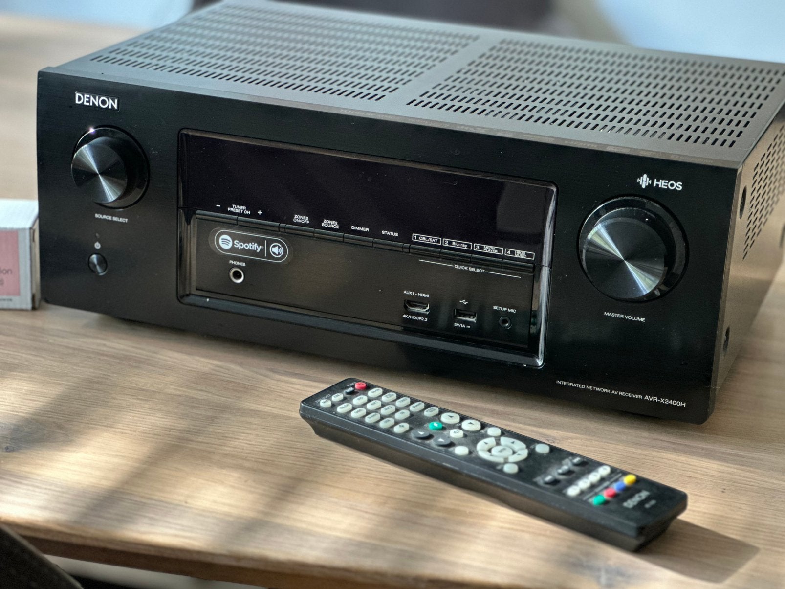 Denon AVR-2400H receiver, Ophalen, Zo goed als nieuw, 60 tot 120 watt, Denon