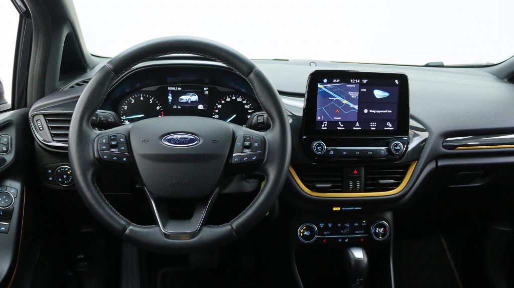 Ford Fiesta 1.0 EcoBoost Active | Trekhaak | Stoelverwarming, Auto's, Ford, 12 maanden, Stof, Gebruikt, 1184 kg
