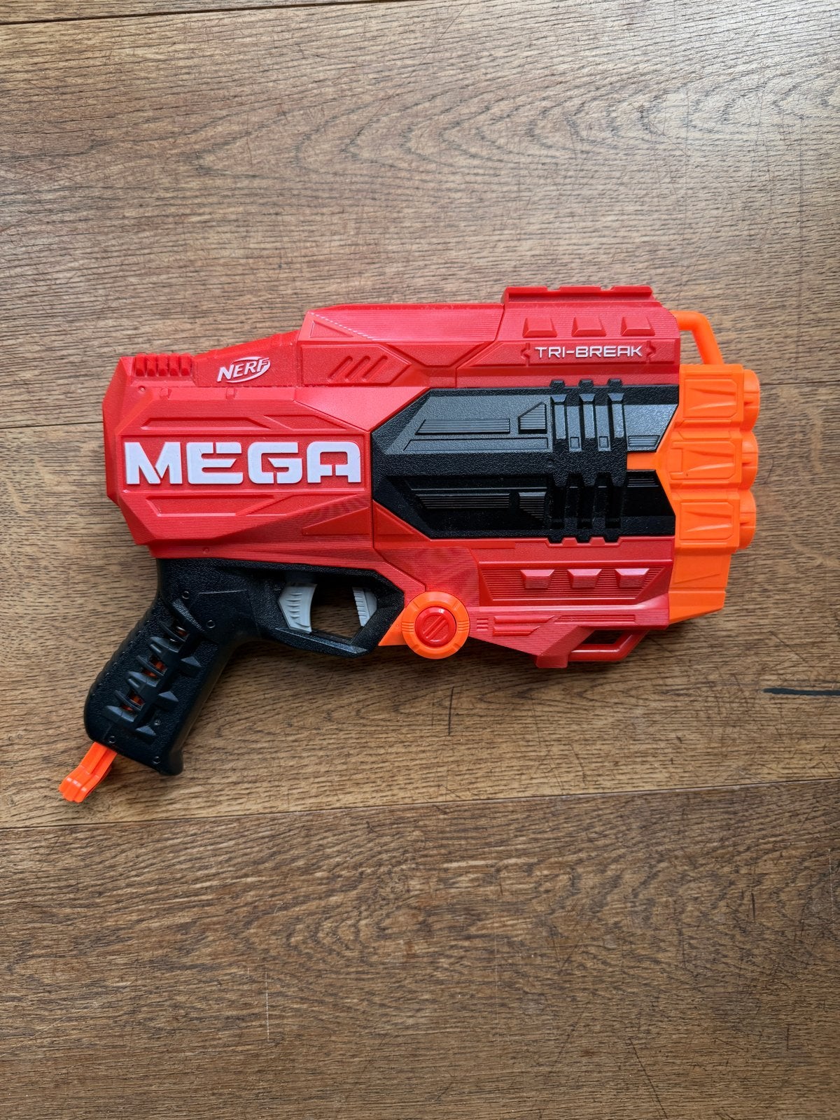 Nerf Mega Tri-Break Blaster, Ophalen of Verzenden, Zo goed als nieuw
