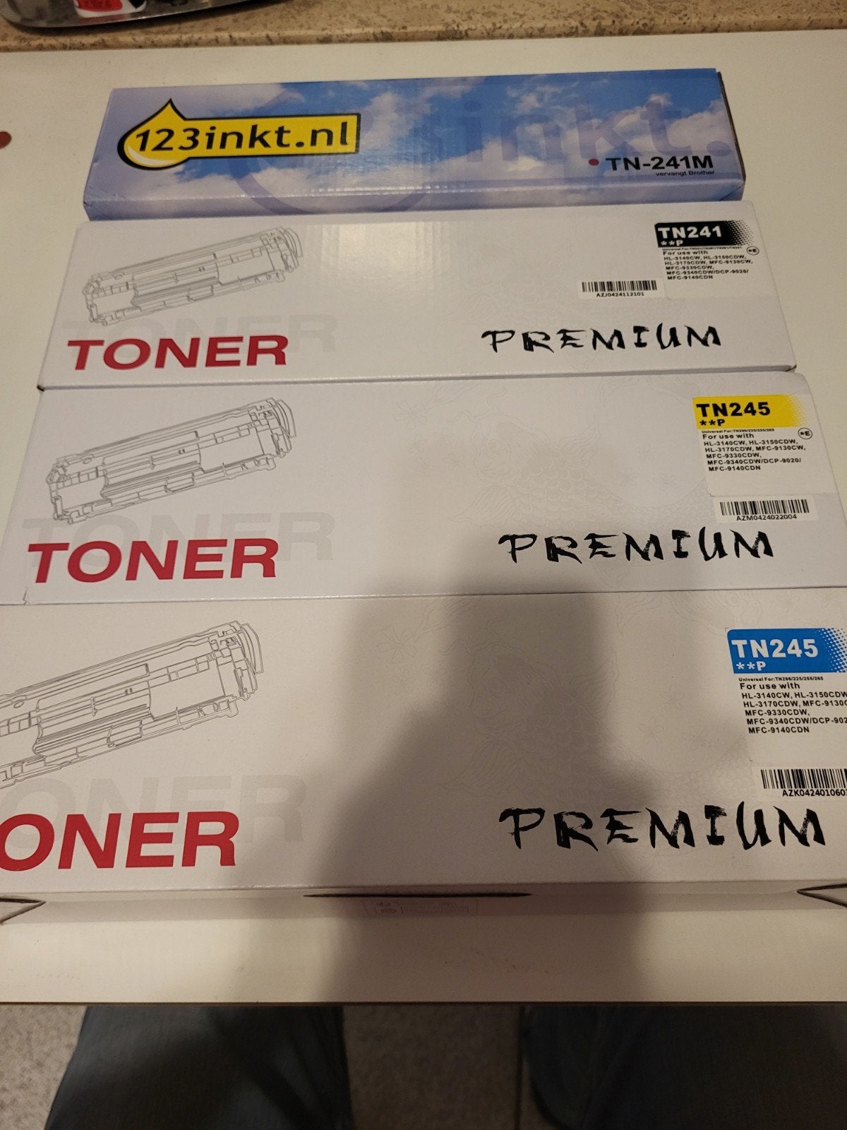 Toner cartridges voor bepaalde Brother printers, Ophalen of Verzenden, Nieuw, Toner, 123inkt.nl, uwcartridgewinkel.nl