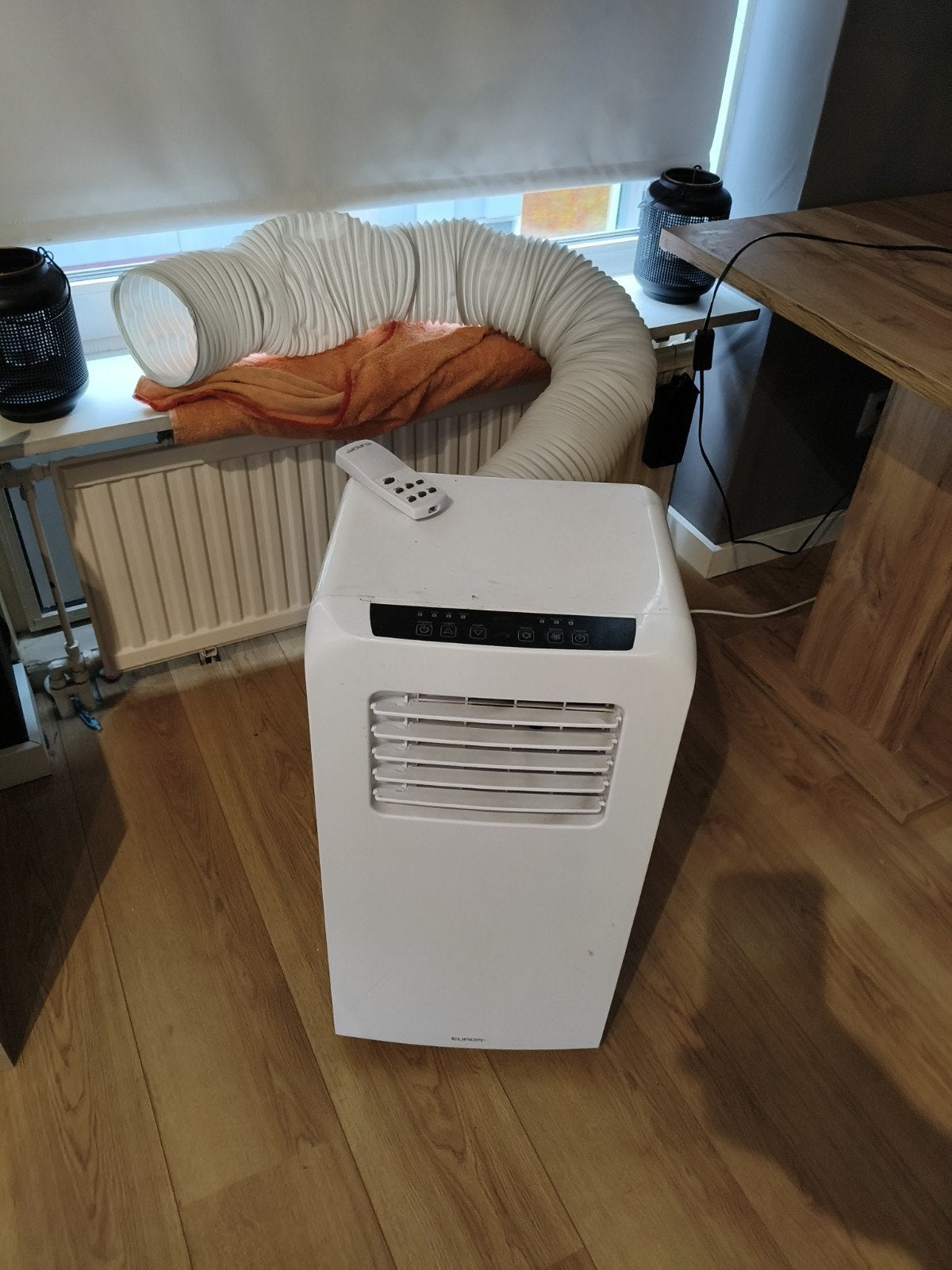 Goedwerkende Eurom PAC 7.2 Mobiele Airco ,Afstandsbedienin, Witgoed en Apparatuur, Ophalen, Gebruikt, Mobiele airco, Afstandsbediening