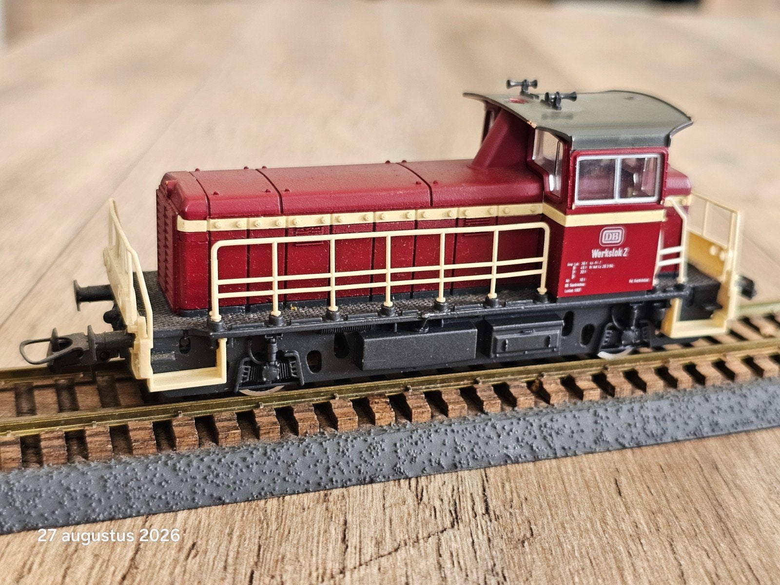 Roco H0 Diesellocomotief DB Werkslok 2 - getest., Ophalen of Verzenden, Zo goed als nieuw, Roco, Gelijkstroom