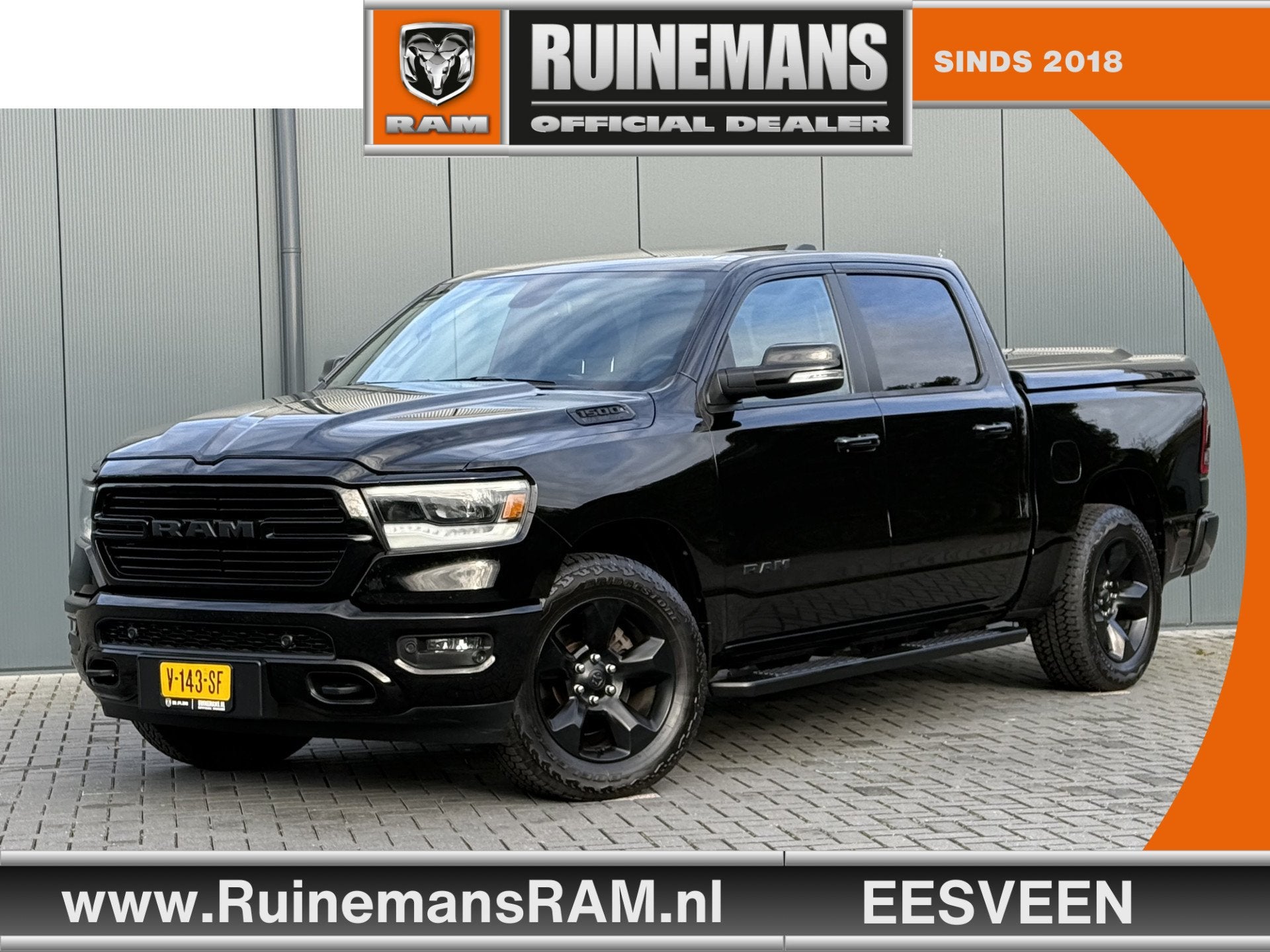 Dodge Ram 1500 5.7 V8 4x4 BIG HORN / CREW CAB / LPG-G3 / NL, Auto's, Automaat, Gebruikt, 5654 cc, 402 pk