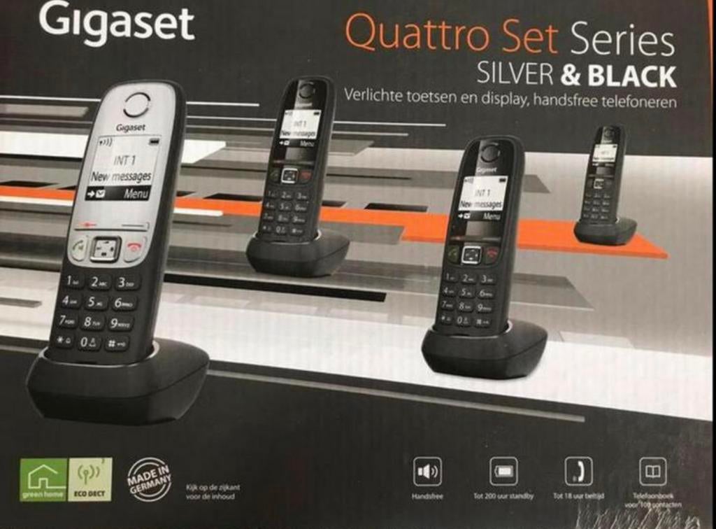 Gigaset Handset Set - Nieuw in Doos, Telecommunicatie, Ophalen of Verzenden, Zo goed als nieuw