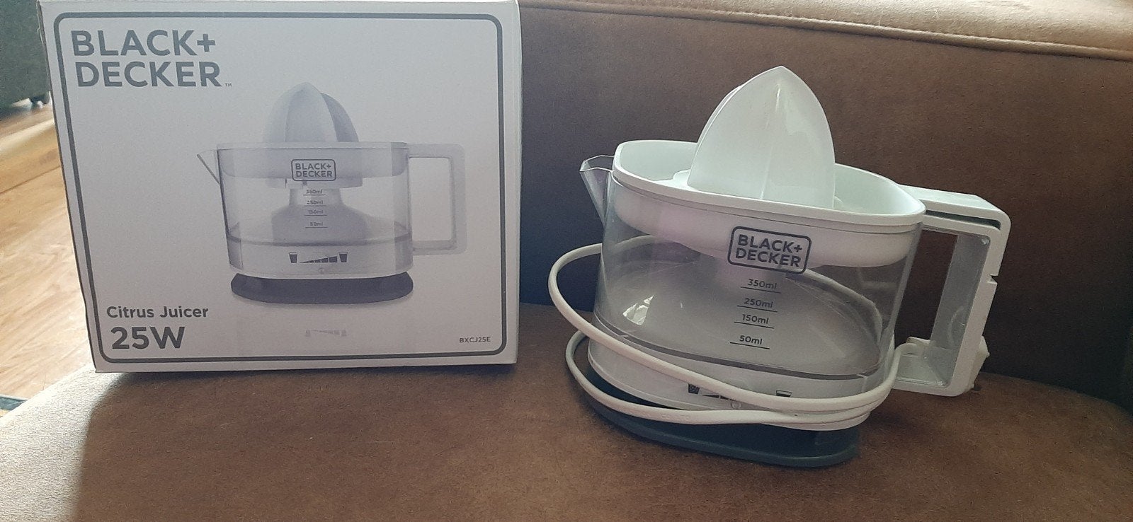 Black+Decker Citruspers 25W - Zo goed als nieuw, Ophalen of Verzenden, Zo goed als nieuw, Elektrisch, Citruspers