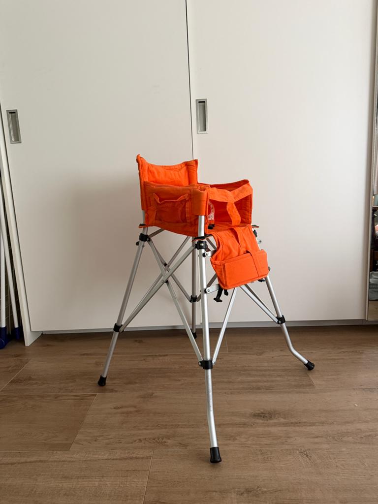 Inklapbare kinderstoel, Caravans en Kamperen, Kampeermeubelen, Ophalen, Gebruikt, Campingstoel