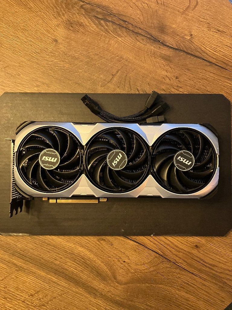 NVIDIA GeForce RTX 4080 MSI Ventus 3X 16GB videokaart, GDDR6, PCI-Express 4, Ophalen of Verzenden, Zo goed als nieuw