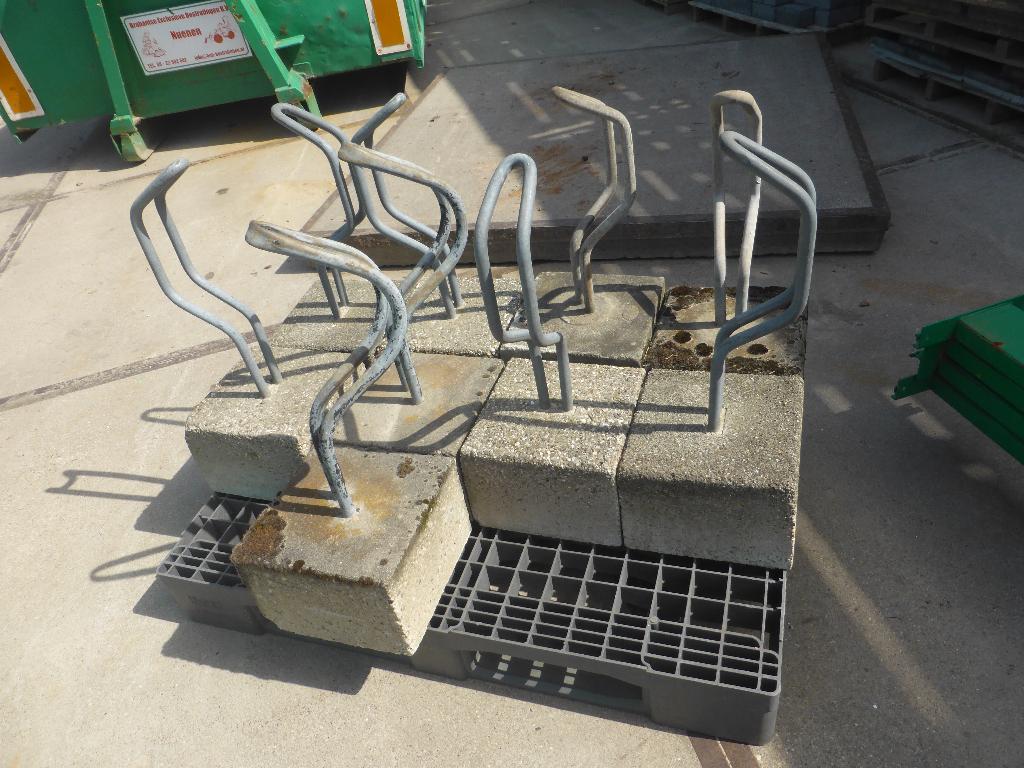 fietsblokken, Ophalen, Gebruikt