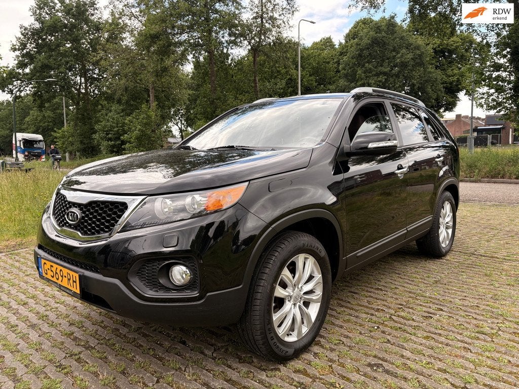 Kia Sorento 2.4 X-clusive 7p. - airco - leder - stoelverwarm, Auto's, Kia, Voorwielaandrijving, Euro 5, Gebruikt, 4 cilinders