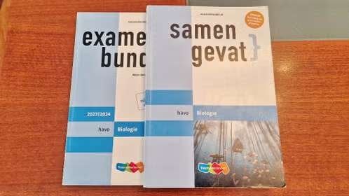 Examenbundels en Samengevat - HAVO examen, Biologie, Ophalen of Verzenden, Zo goed als nieuw, HAVO