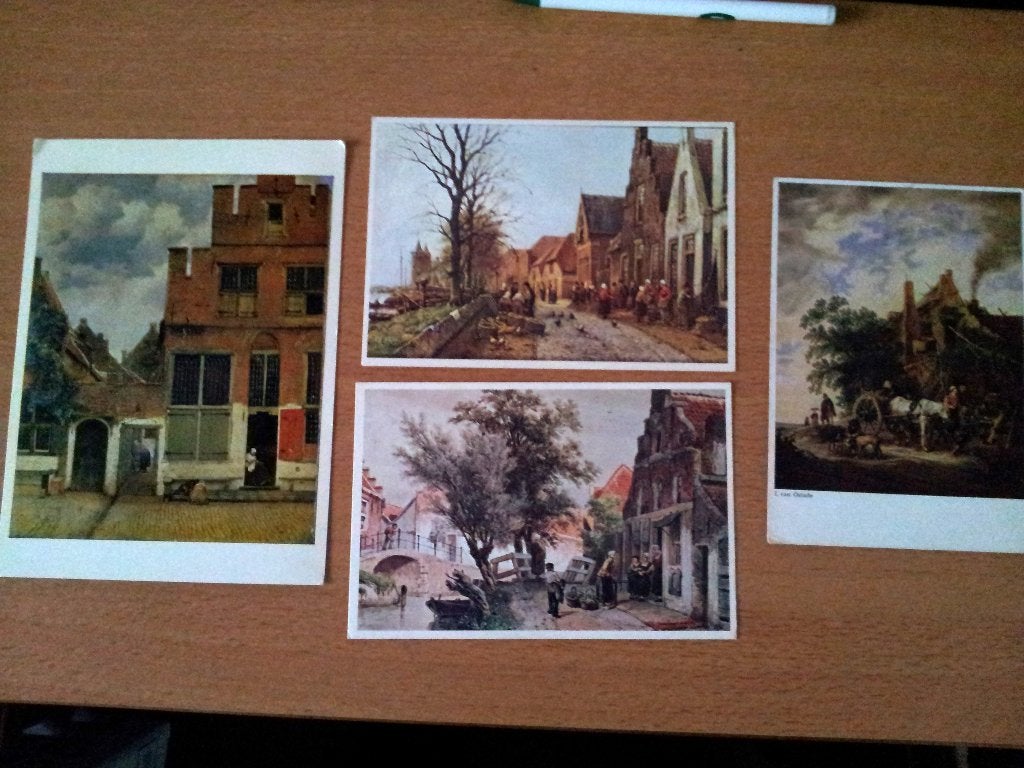 Ansichtkaarten ongelopen oude schilders per stuk bieden, Ophalen of Verzenden, 1980 tot heden, Ongelopen, Cultuur en Media