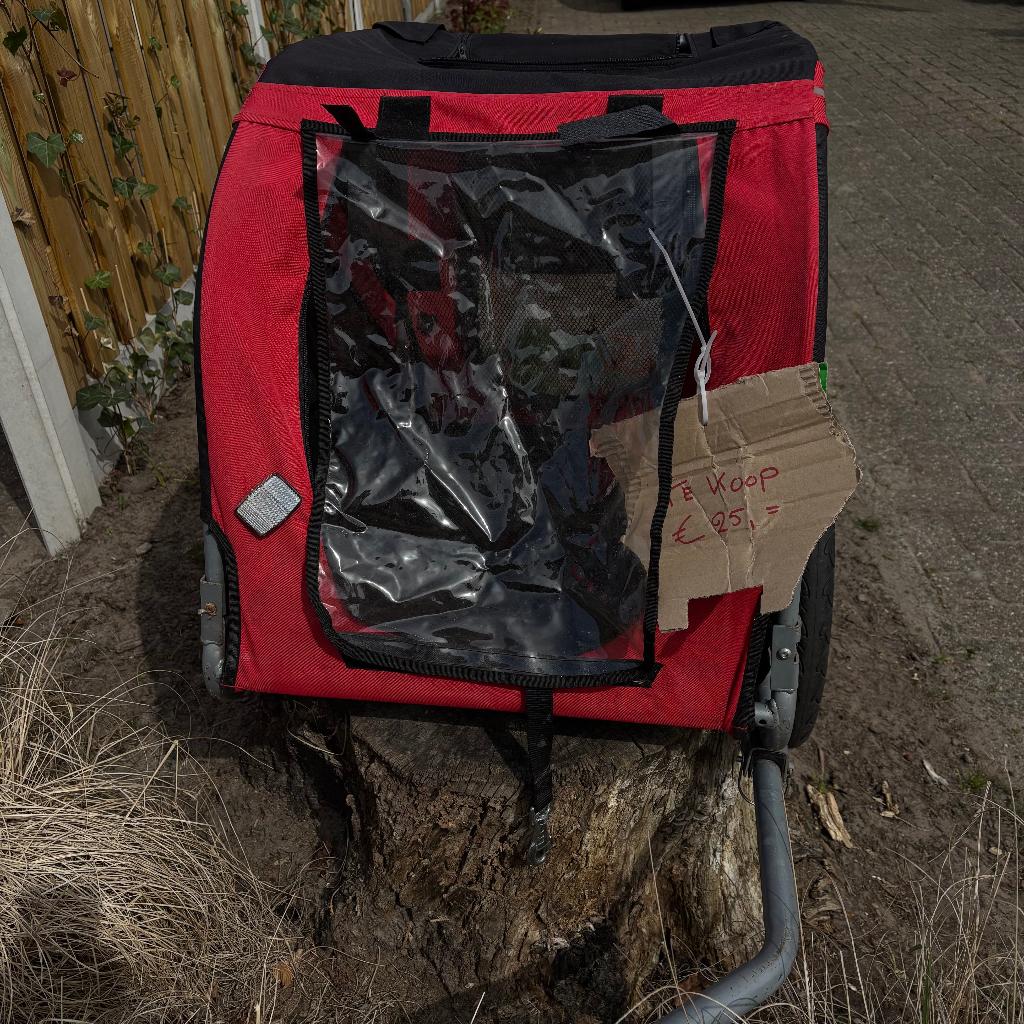 Honden fietskar, Dieren en Toebehoren, Honden-accessoires, Ophalen, Gebruikt