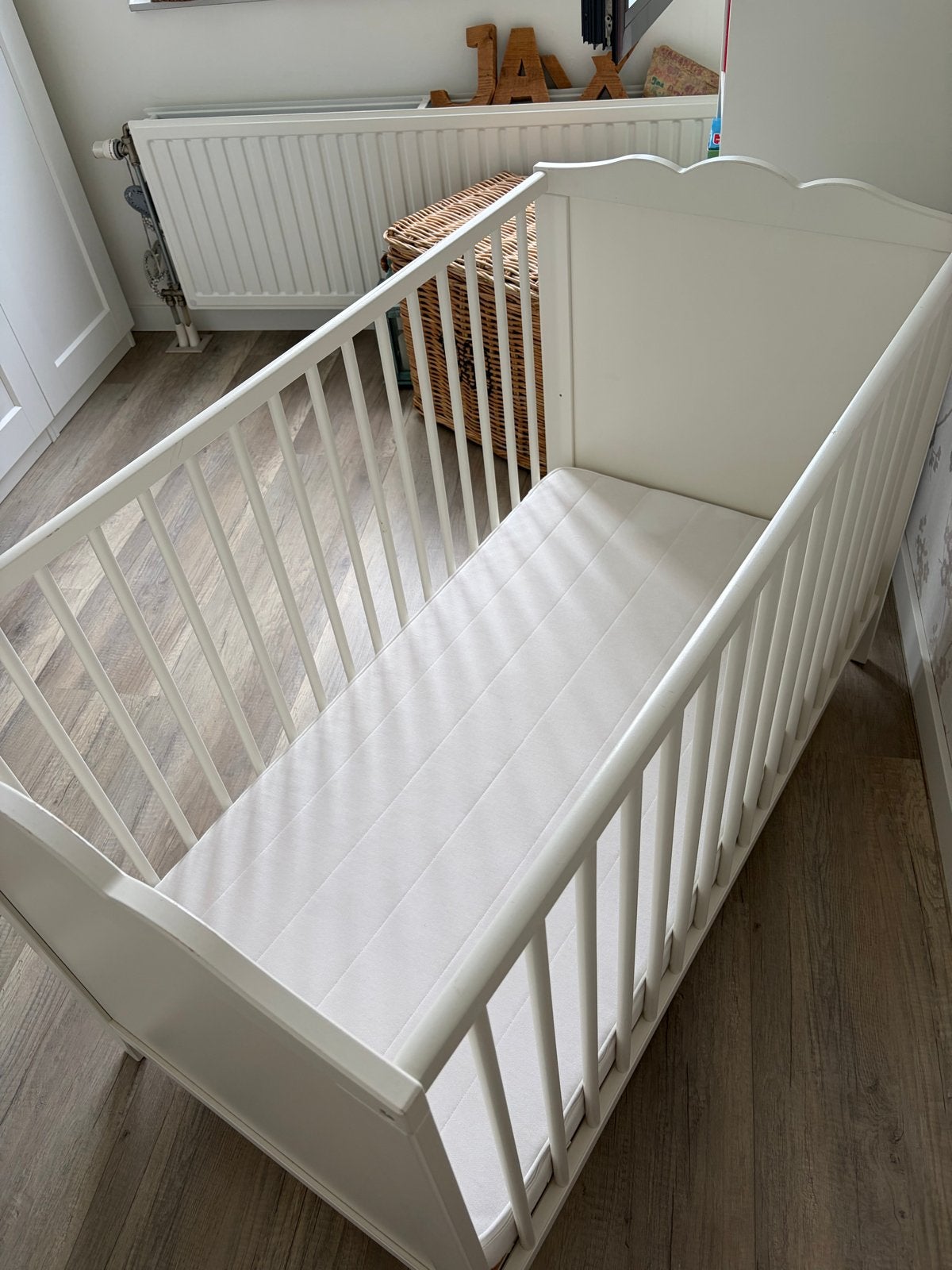IKEA Babybedje met matras - Zo goed als nieuw, Ophalen, Zo goed als nieuw, Ledikant