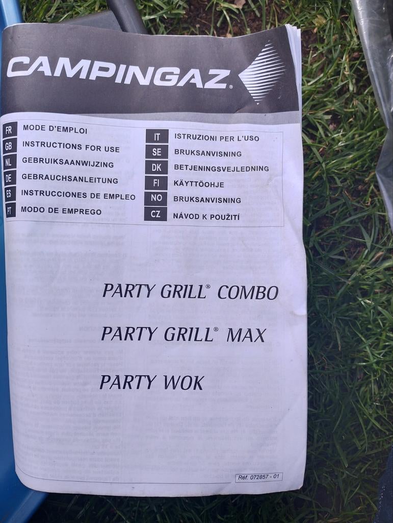 Party grill combo Party grill max party wok, Ophalen, Nieuw, Ophoogzand