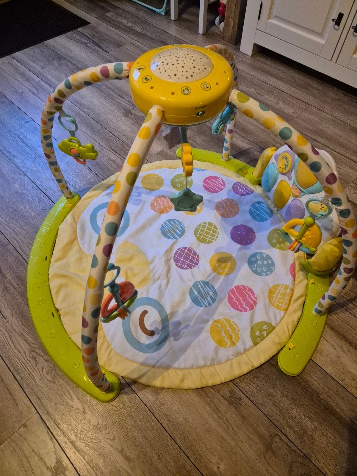 Babygym Speelkleed met Licht, geluid en sterrenprojector, Ophalen of Verzenden, Zo goed als nieuw, Babygym, Met licht